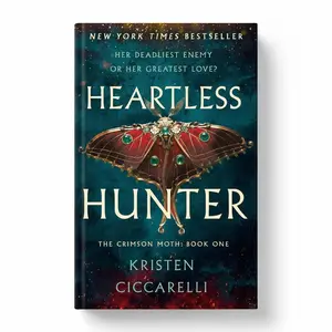 Book Product: Heartless Hunter: The Crimson Moth: Book 1 - Kristen Ciccarelli, Publication Date: 02/20/2024