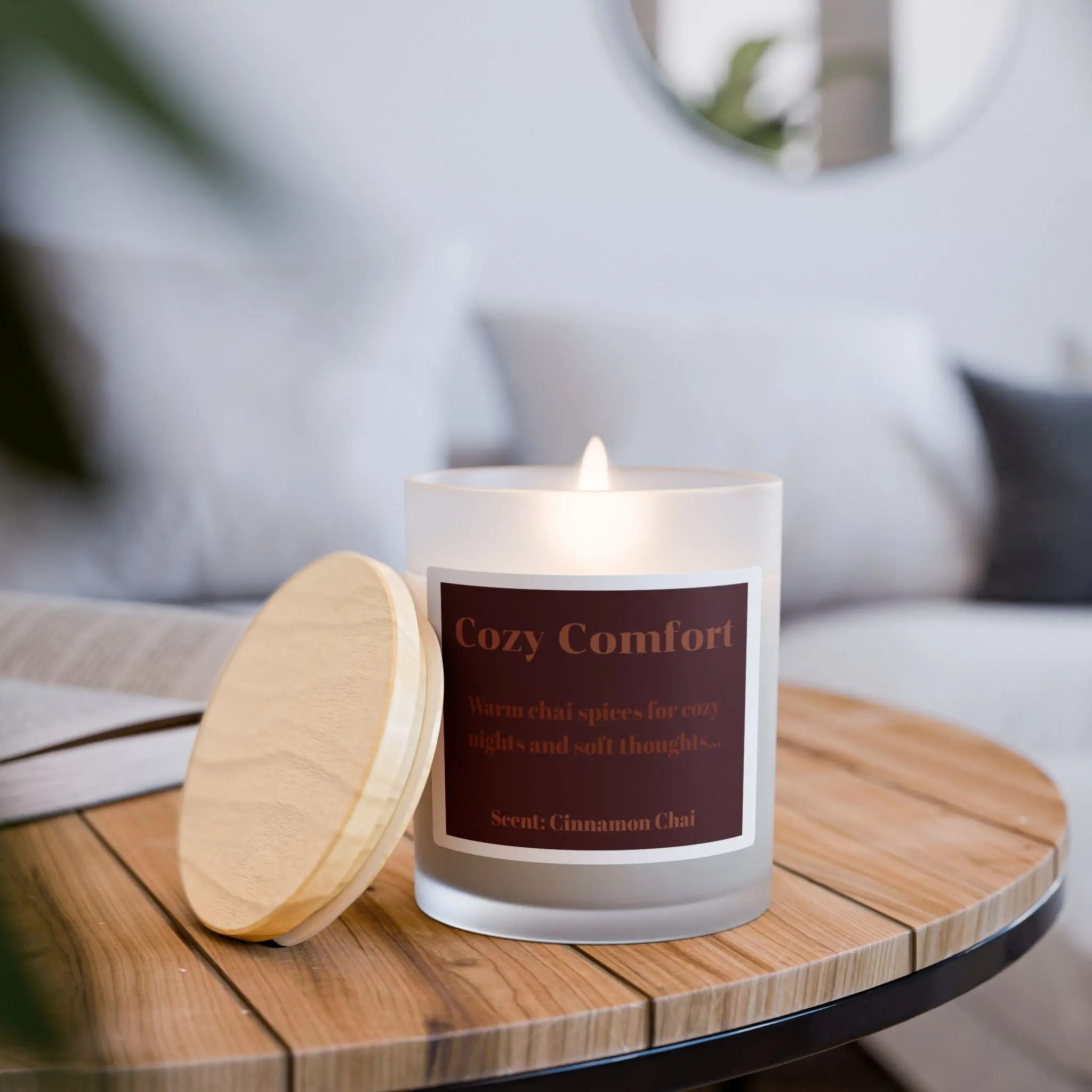 Cozy Comfort Candle — Warm Cinnamon