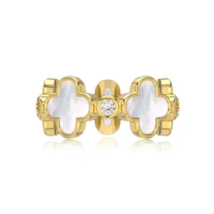 Lady Luck Ring - Mother of Pearl