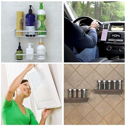 Alien Tape – Heavy-Duty Double-Sided Nano Adhesive Tape, Multipurpose, Removable & Washable, Transparent, for Mounting, Hanging, Carpet, Photo Frames, Posters & Décor