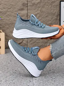2026 New Women's Sports Shoes, Athletic Walking Shoes, Comfortable Fashion Casual Shoes, Lightweight Soft Sole Mesh Shoes, Thick Sole Height-Boosting Walking Shoes, Trendy Walking Shoes, Lightweight Comfy Shoes