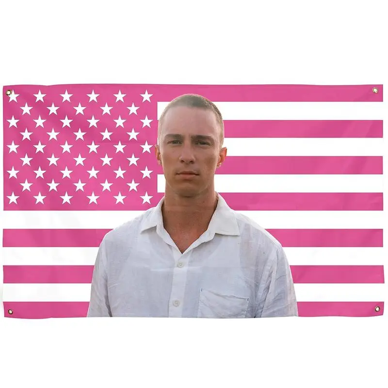 Drew 3x5Ft American Flags Starkey Girl WallTapestry for College Dorm Room Outdoor PartiesGift Tailgates Yard Decor Banner with 4 BrassGrommets