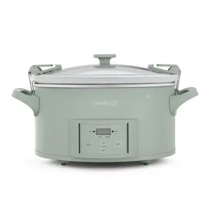 Crock-Pot 7qt Programmable Countdown Cook and Carry Slow Cooker Desert Sage