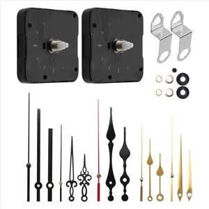 Clock Mechanism Kit Battery Powered,Quartz Clock Movement Replacement,Wall Clock Parts Motor Replacement DIY Repair Part