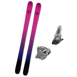 2026 Rossignol Sender Free 100 + Marker Griffon 13 ID Bindings