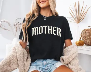 Mother Gothic T-shirt, trendy alternative metal core tee