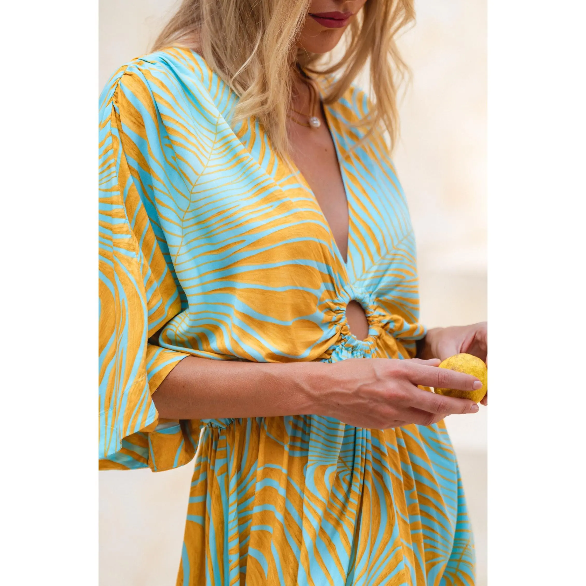 Elena Bohemian Gown Dress - Goldie - TikTok Shop Elena Bohemian Gown Dress - Goldie - TikTok Shop
