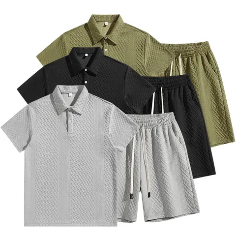 Men's Structured Outfit with Delicate Textured Fabric for Comfortable and Classy Look Menswear Clothes，  This men's suit is exquisitely tailored. It creates a neat and sharp look, with smooth and structured lines that effortlessly enhance