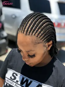 8 inch Short Cornrow Box Braided Wigs Curly End 613 Blonde Twist Synthetic Full Lace Wigs Knotless Full Hand Tied Braids for Women #TikTokShopStockUp