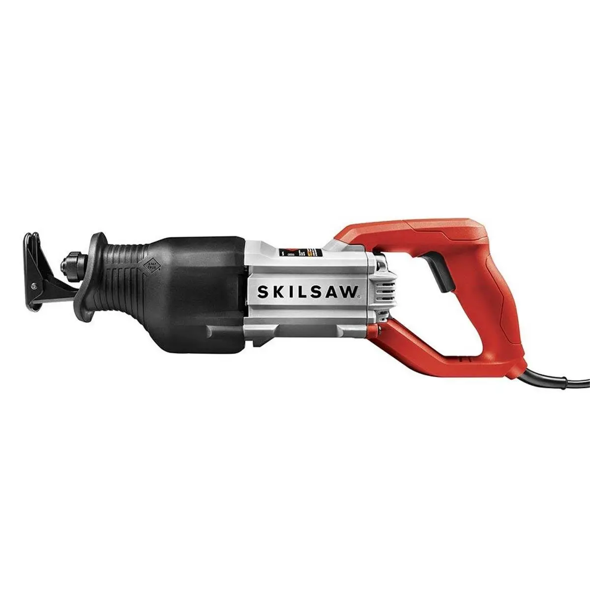 Skilsaw 13A Electric Reciprocating Saw with Patented Buzzkill Technology, 8' Cord Length, 9 lbs Weight, Oversize Trigger, for Hard Jobsite Demands