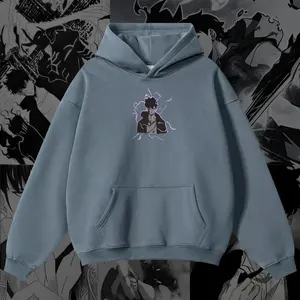 Sung Jinwoo Shadow Monarch Embroidered Hoodie | Solo Leveling Inspired