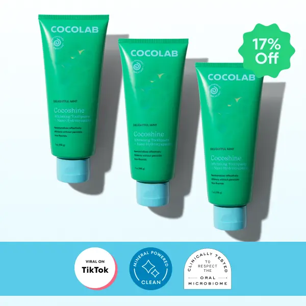 Cocoshine Whitening Jumbo Toothpaste Trio