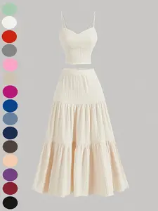 Elegant Summer Set for Beach Wedding, Brunch, or European Adventure, Versatile for Stylish Occasions, Perfect for Summer Adventures