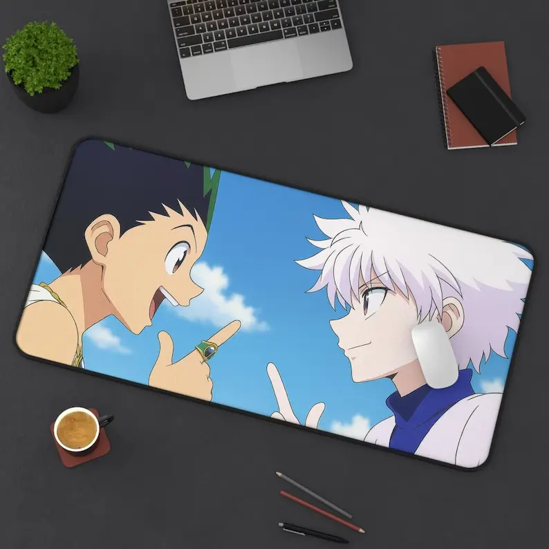 Gon & Killua Mouse Pad: Hunter x Hunter XXL Gaming Desk Mat