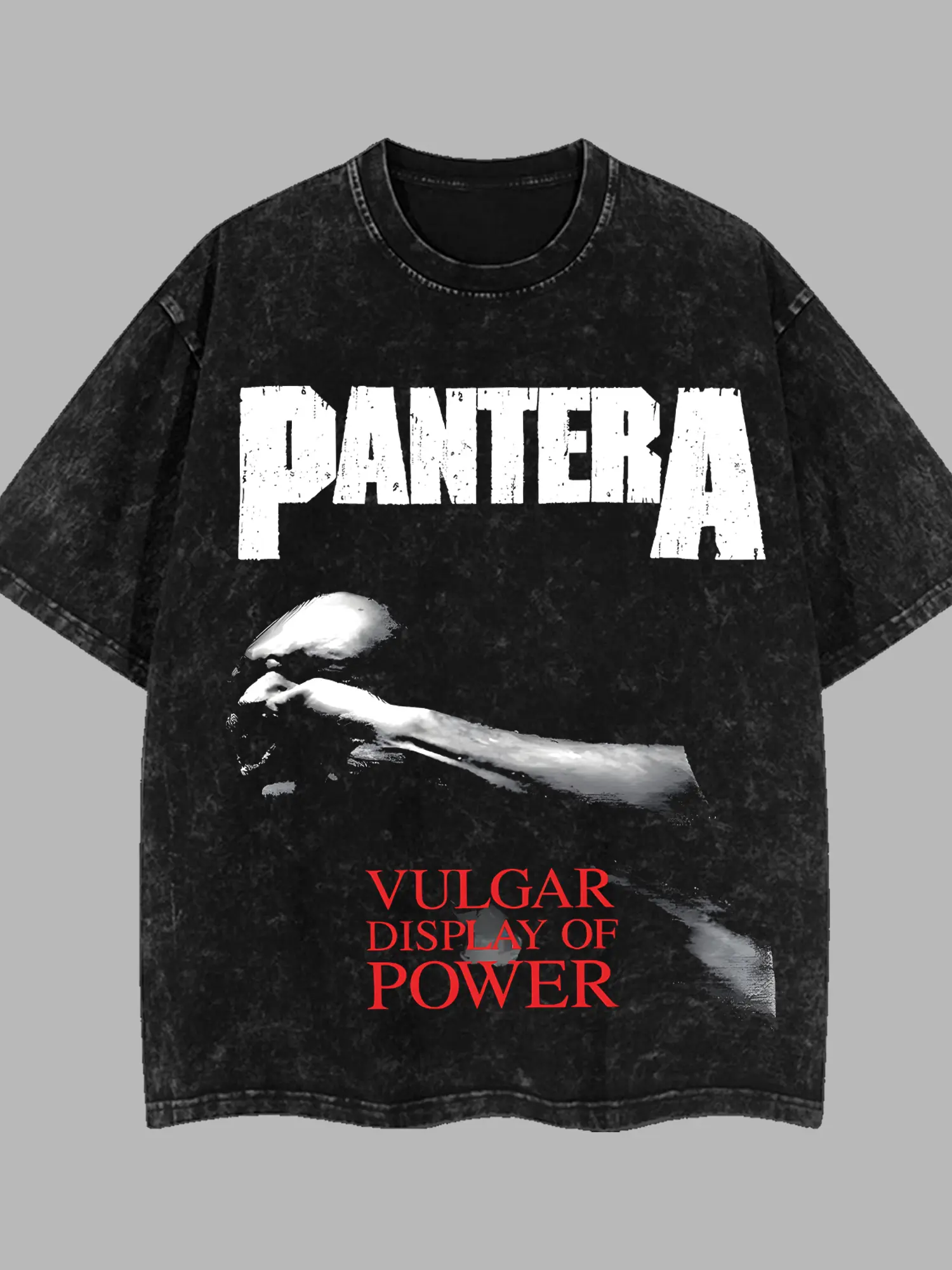 [$$$MANLIFE] Pantera "Walk" Vulgar Display of Power Retro Unisex Washed T-Shirt – Pantera Band 100% Heavyweight Cotton, 90s Records Rock Groove Metal Cotton Tee, Groove Metal Rock Band Shirt, Oversized Vintage Tee, Heavy Metal Merch, Gift for Rock Fans