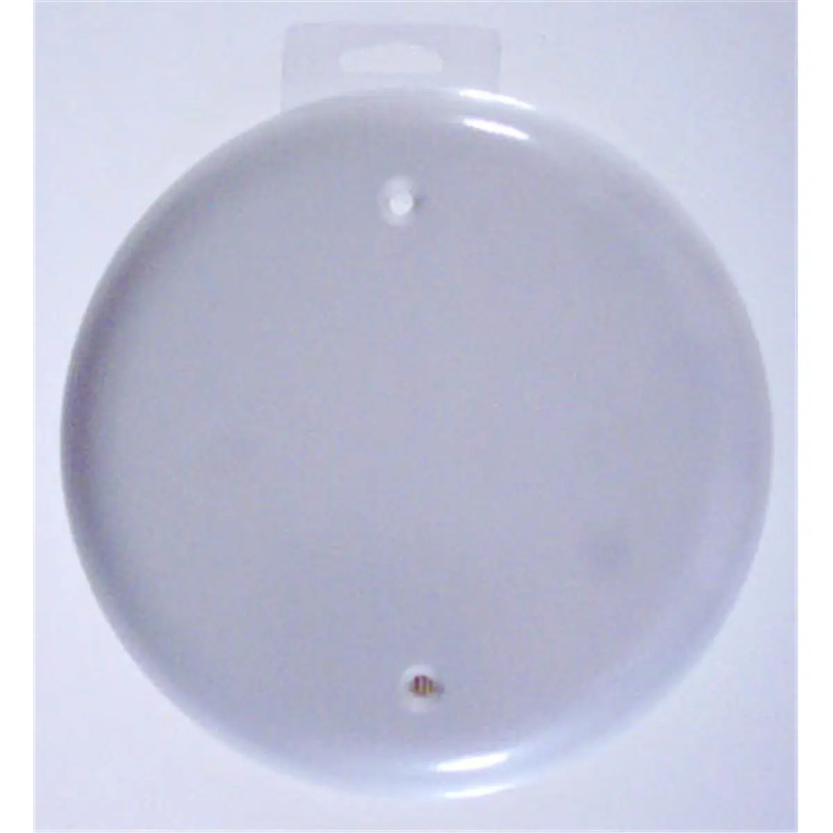 212 MAIN Thomas And Betts Lamson CPC4WH Plastic Carded Round Blank Ceiling Lighting Cover - Fluorescent Lighting, Includes Mounting Screws, Includes Screws