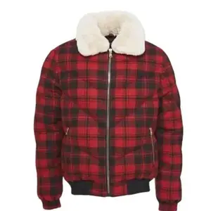 BIG MEN'S EVEREST WOOL BUBBLE JACKET BUFFALO PLAID