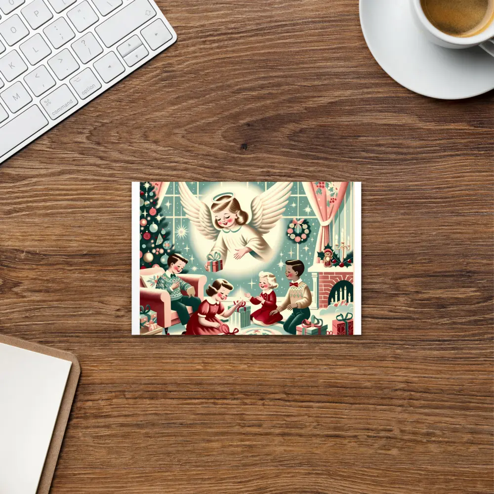 Vintage Christmas Angel | Standard Postcard