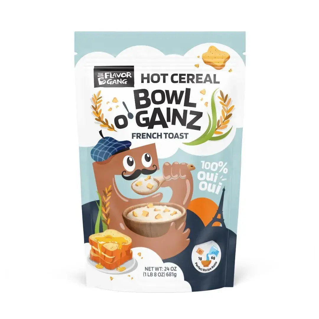 The Flavor Gang Bowl O' Gainz Macro-Friendly Hot Cereal