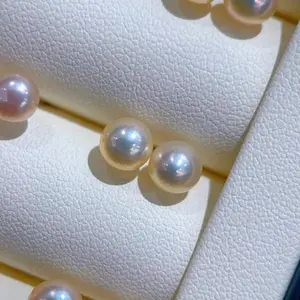 Er07 - 5–6 mm S925 silver mist freshwater pearl stud earrings (2263614042)