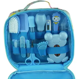 Baby Grooming kit Set Infant Baby Grooming Tools Newborn Manicure Set Baby Healthcare Nail Clippers Hairbrush Tool Set(13PCS)