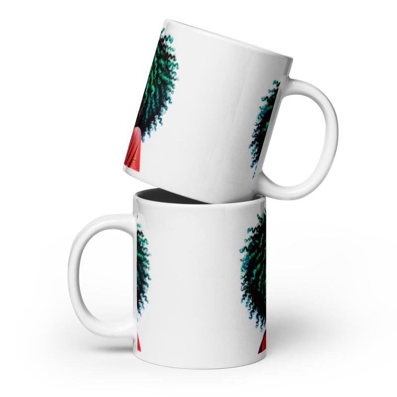 Emerald Energy Curls Mug