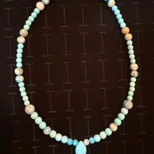 19” Handmade Jasper Necklace (B) no extender