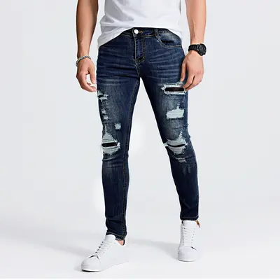 Pantalones Entubados Hombre TikTok Shop