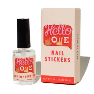 Hello Love Press-On Nails Accessories: Nail Stickers + Nail Dehydrator