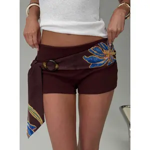 Kinslea Belt Brown Floral