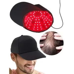 Infrared Light Therapy Hair Loss Treatment Hat, Hair Growth Regeneration Device, Non-Button Cell Battery, Abs Material, Model Lhm-003