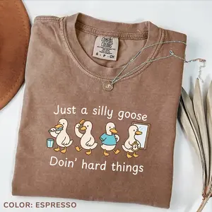 Comfort Colors Occupational Therapy T-shirt, Silly Goose OT Tee, ADL Therapist Gift, COTA OTR Shirt, Funny OT Appreciation Tee
