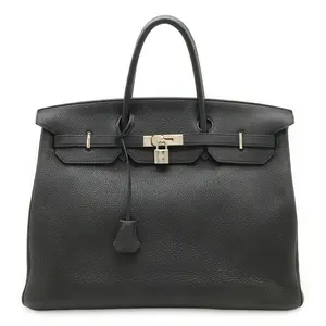 Pre-owned HERMÈS Calfskin Shoulder Bags Hermes Birkin40 Togo
