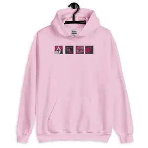 League of Legends Katarina Embroidered Hoodie | Arcane Anime Style Sweatshirt