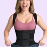 Women's Adjustable Tight Neoprene Sleeveless Sports Vest - Yoga Attire, Fitted Gym Tank Top for Running & Everyday Layering