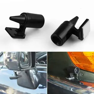 6counts Mini Car Safety Deer Whistle Weather-Resistant Animal Alert Deer Warning Whistles Device Portable Deer Repelling Whistles