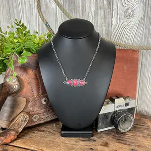 Burn Out West Bar Necklace