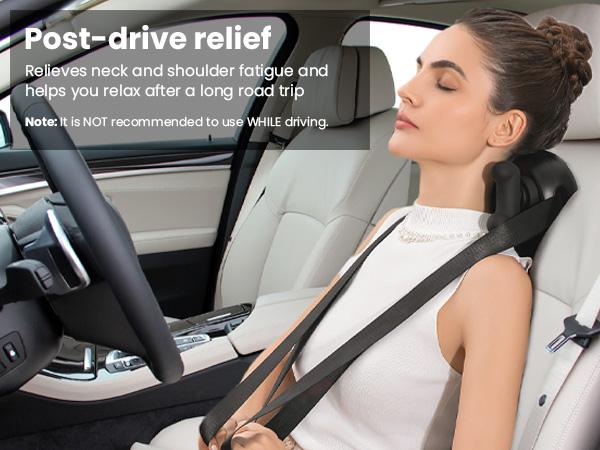 Nekteck Cordless Neck Massager with Heat, Shiatsu Back and Shoulder Massager, Deep Tissue 6D Kneading Massage Pillow for Neck and Back Pain Relief