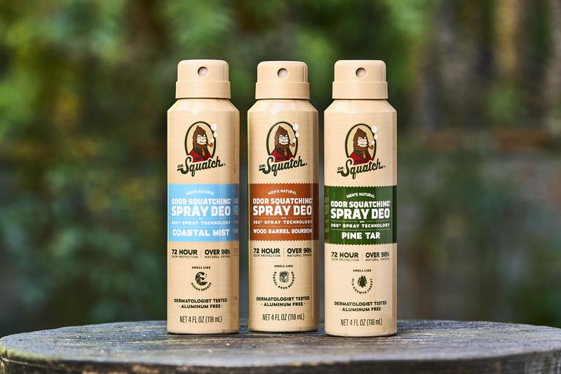 Dr. Squatch Spray Natural Deodorant - Body Care for Men