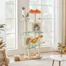 【On Sale】Yaheetech Cat Tree, 42/57.5/65/72in Cat Tower for Indoor Cats, Cat House with Platform, Scratching Posts, Double Condos, Cat Climbing Frame Bed Furniture
