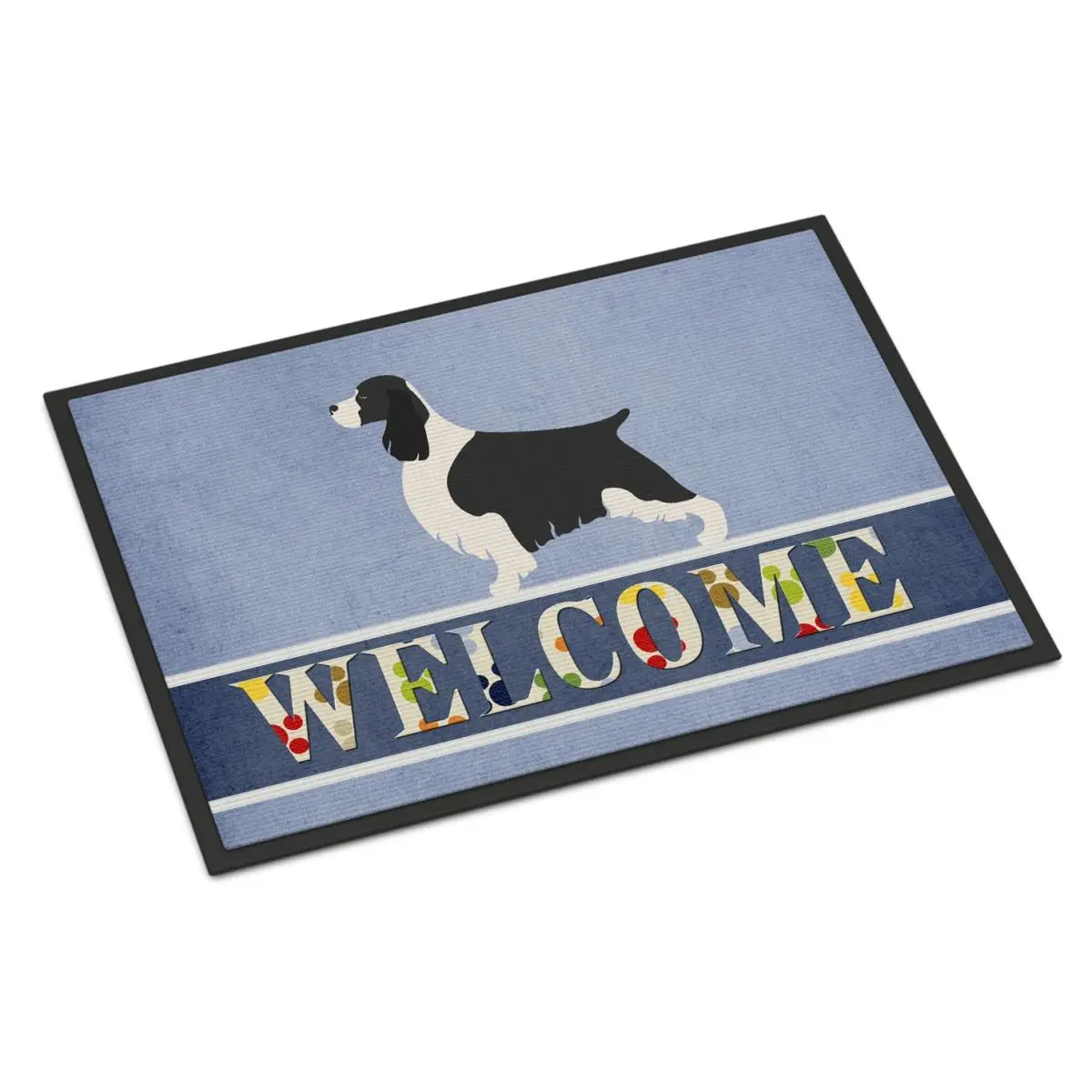 Carolines Treasures BB8273MAT English Springer Spaniel Welcome Indoor or Outdoor Mat - 18 x 27 in.