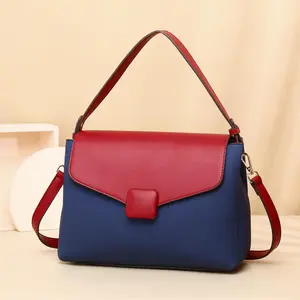 H141-New fashion cover type small square bag elegant shoulder cross-body bag pure color handbag