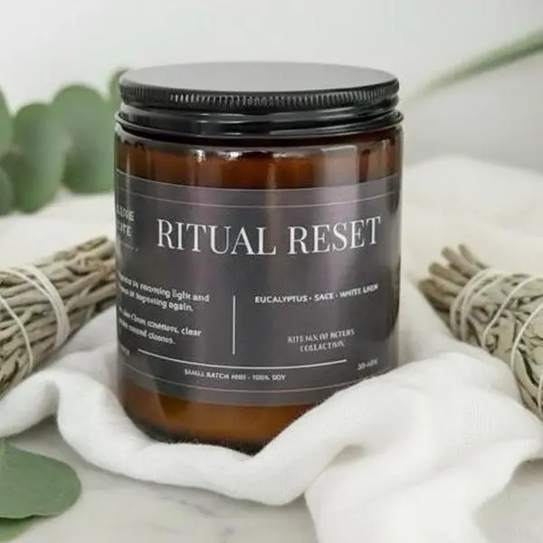 Ritual Reset Artisan Candle | Ritual of Return Collection