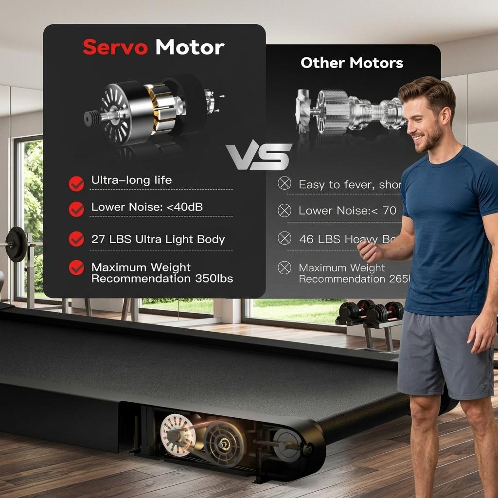 3 in 1 Portable Walking Pad Treadmill P1 | Walking Vibration Pad & Vibrating Plate | Servo Motor Technology | Remote Control & APP | 22 Lbs Lightweight Under Desk Treadmill for Home & Office