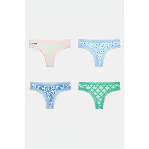 Classic Core Thong 4 Pack