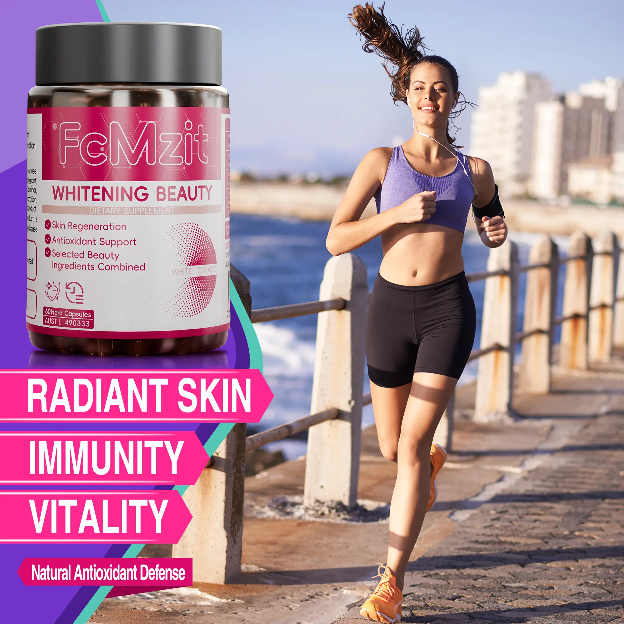 9-IN-1 Vitamin Supplement - Pure, High-Efficiency Super Potent Complex Formula for Nutritional Wellness Support
