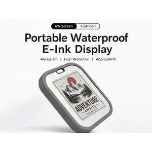 NFC E-Ink Pet Tag Phone Charm| 4-Color Passive E-Paper Pendant| Cute Personalized Pet & Phone Accessory