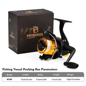 Plastic Spinning Reel Fishing Line Small Fish Wheel Kf200, Nylon Line Lure Fishing Reel, Sea Fishing Accessories, Fishing Gear, Fishing Equipment