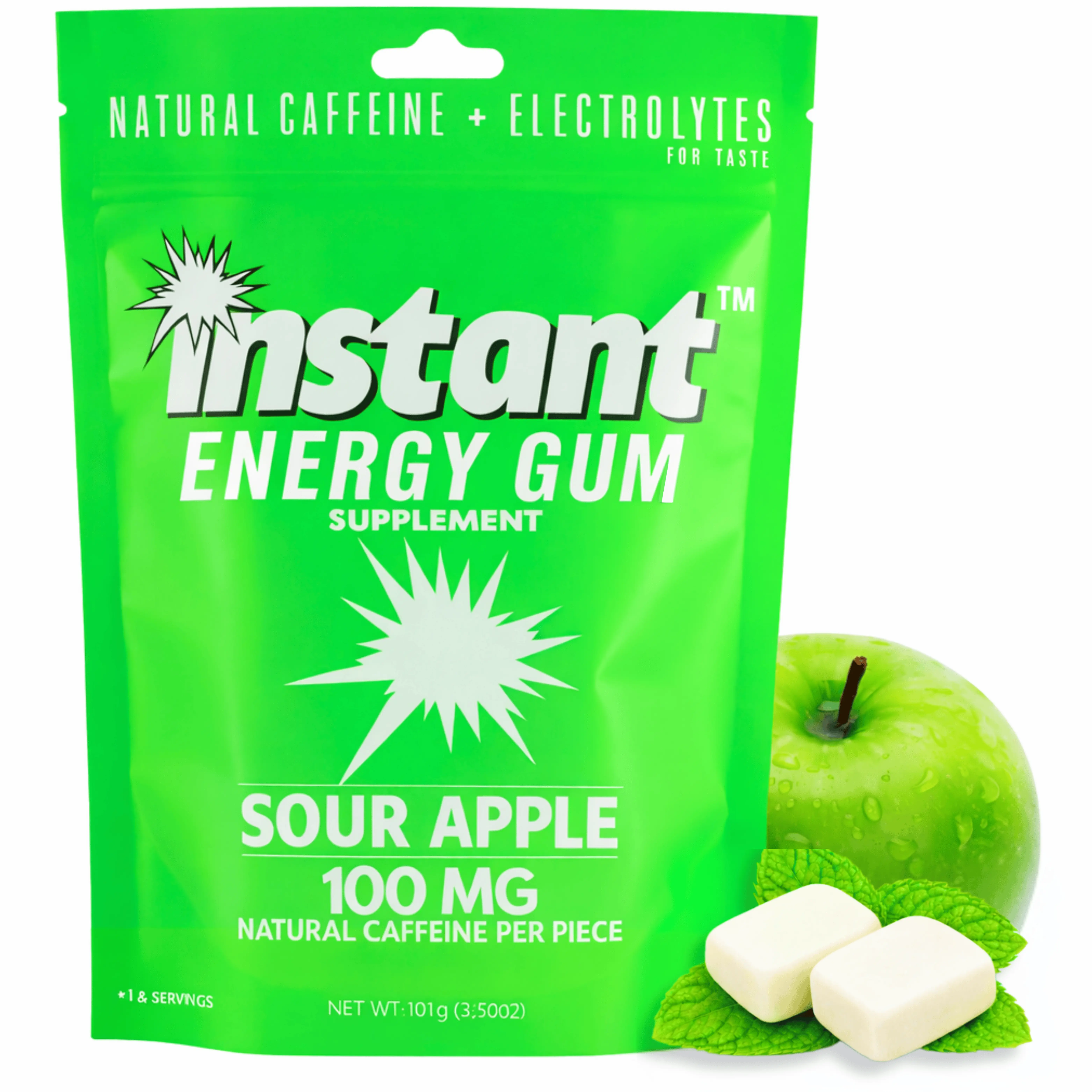 Energy Gum - Sour Apple Power Pack Energy Gum - Sour Apple Power Pack
