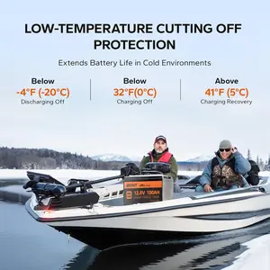 12V 100Ah LiFePO4 Battery,Replaceable Deep Cycle Lithium Battery,Built in 150A BMS, Cycles Battery,backup power,for RV, Marine, Solar System